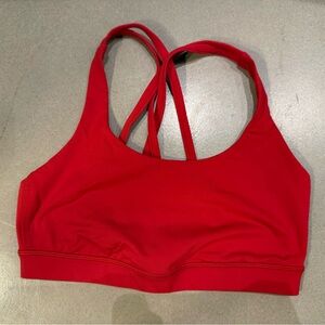 Lululemon Energy Bra, Dark Red